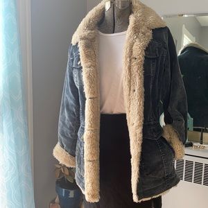 Vintage Inspired Giacca Fur Jacket